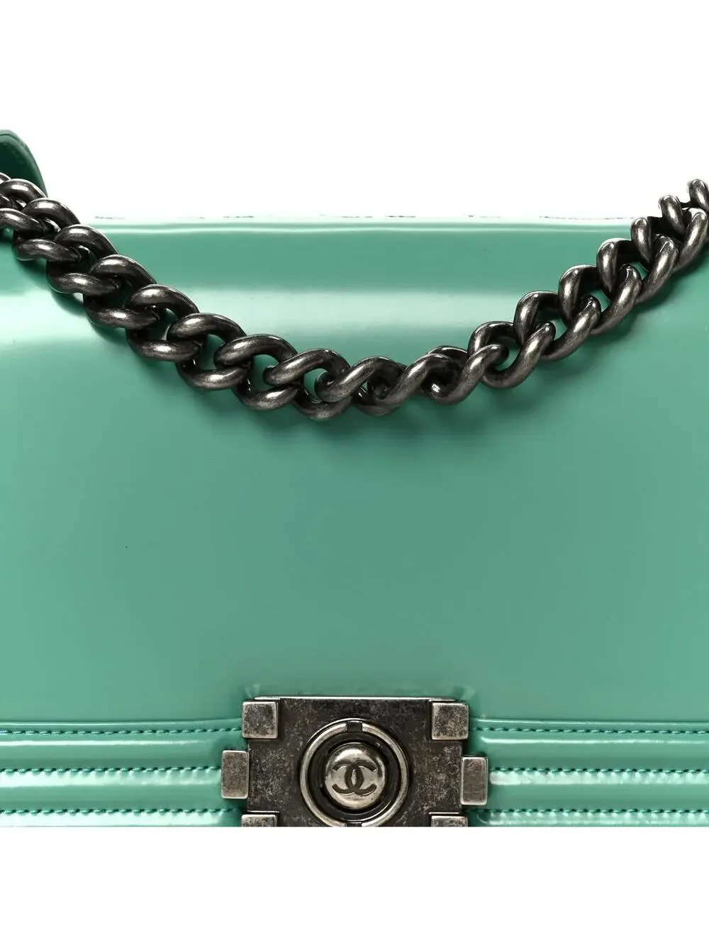 Chanel Glazed Calfskin Medium Boy Flap #270081C17B